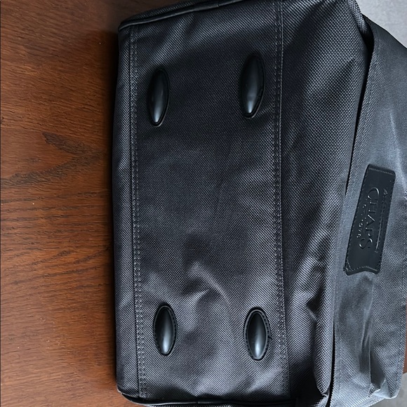 Chaps Black Duffel Canvas Bag - Picture 4 of 10